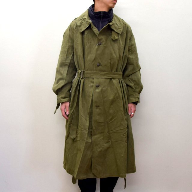 DEAD STOCK(デッドストック)/ FRENCH ARMY MOTORCYCLE COAT -OLIVE- #MILITARY300(2)