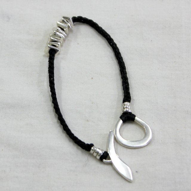 JILL PLATNER(ƒWƒ‹ ƒvƒ‰ƒbƒgƒi[)/ EMBER BRACELET -BLACK- #B-0702(2)