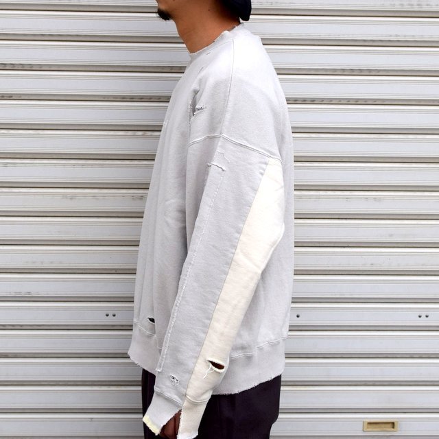 stein(シュタイン)/ OVERSIZED REBUILD SWEAT LS -GREIGE- #ST306(2)