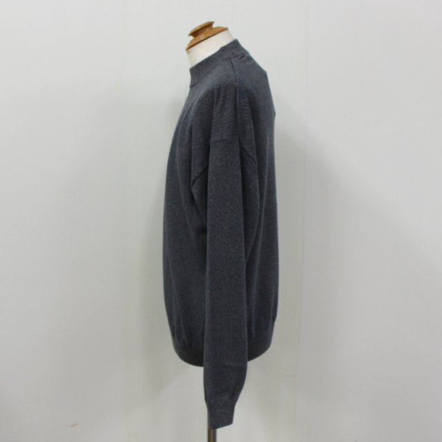 crepuscule(クレプスキュール)/Moc neck L/S -GREEN&BROWN- #2103-005(2)