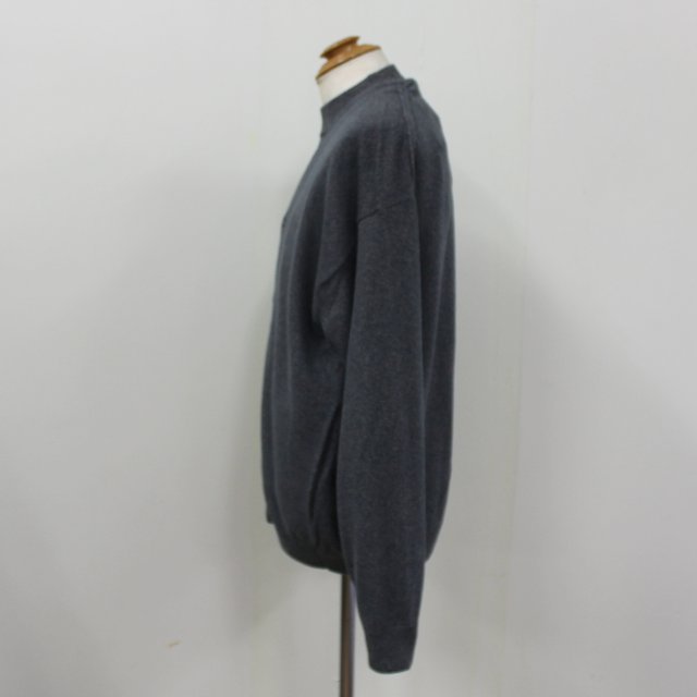 crepuscule(クレプスキュール)/COTTON SILK CARDIGAN -GREEN&BROWN- #2103-006(2)