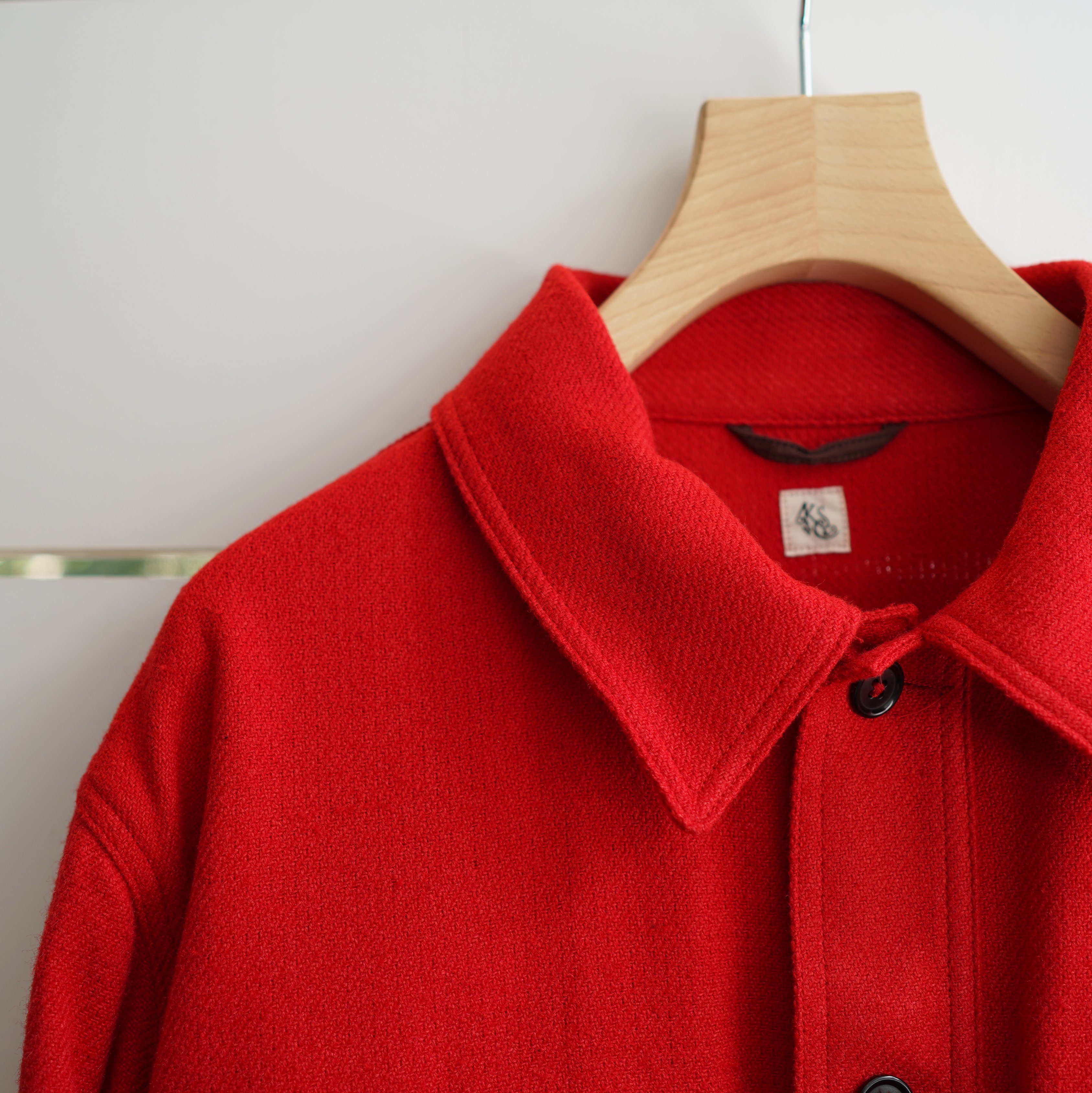 KAPTAIN SUNSHINE(キャプテンサンシャイン)/CRUISE SHIRT JACKET -RED- #KS21FJK04(2)