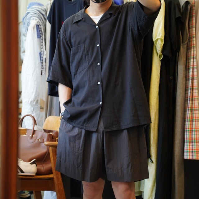 【25SS】MAATEE&SONS(マーティーアンドサンズ)/ SSLEEVE OP SHIRTS -BLKSHAMBRAY- #MT5103-0612B(2)