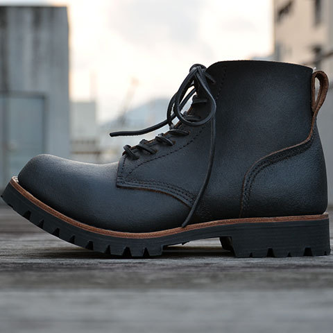 William Lennon & Co Ltd(ウィリアム・レノン) HILL BOOTS -BLACK