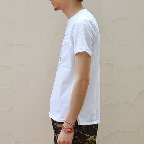 【30% off sale】FUNG(ファング) POCKET T-SHIRT(PizzaMix) -2色展開- (3)