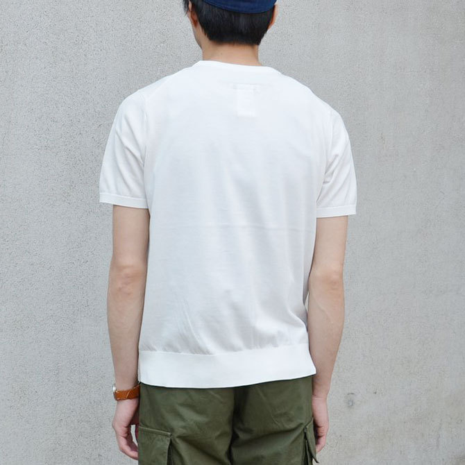 EEL products(イ―ルプロダクツ) Allways Knit 1/2 -(11)WHITE-(3)