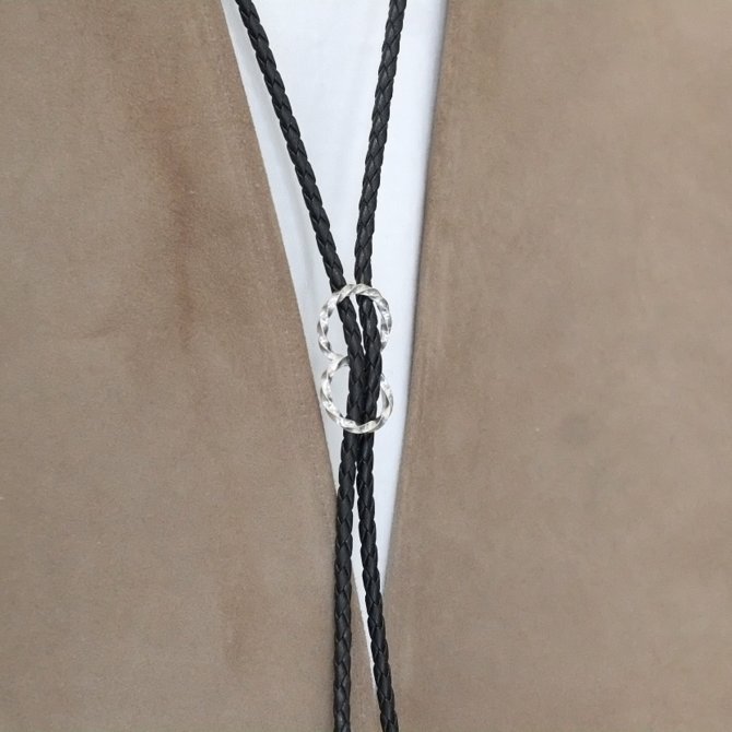 【30% off sale】7 × 7 / seven by seven ( セブン バイ セブン ) LEATHER CHOKER UNISEX -2色展開(BLACK。、Natural)-(3)