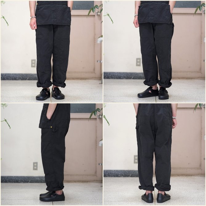 MASTER&Co.(}X^[AhR[)  Chino Overall -(99)BLACK-(3)