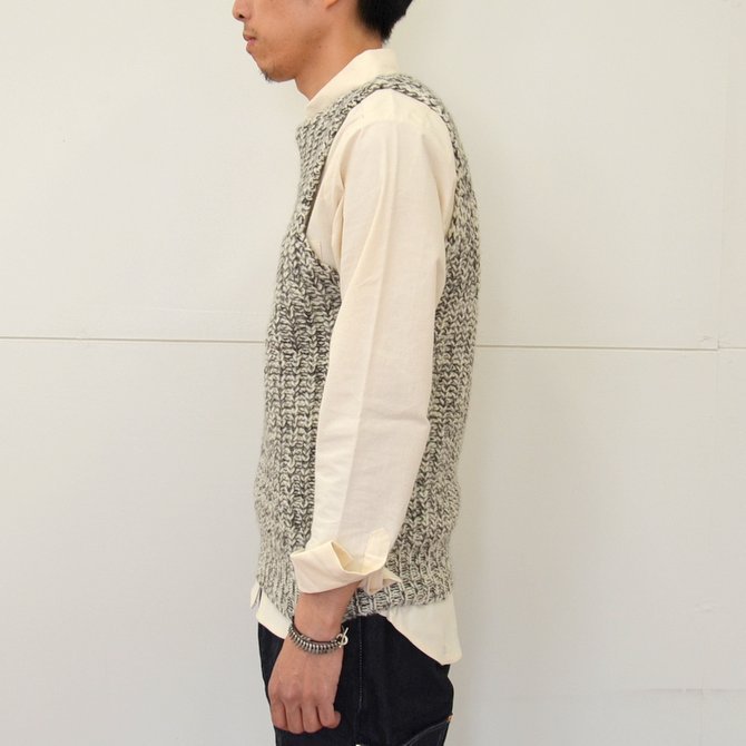 TENDER Co.(テンダー) VOE SLIPOVER -ECRU×BROWN- #761(3)