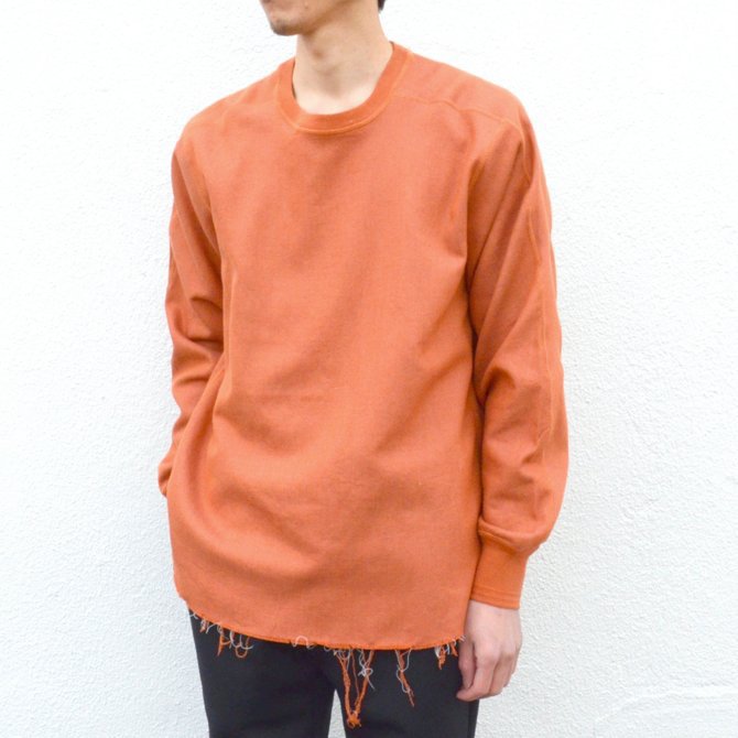 【40% off sale】LOWLOOM(ロールーム)/ カットオフ L/S カットソー -vermilion- #1580-lw-5102-31(3)
