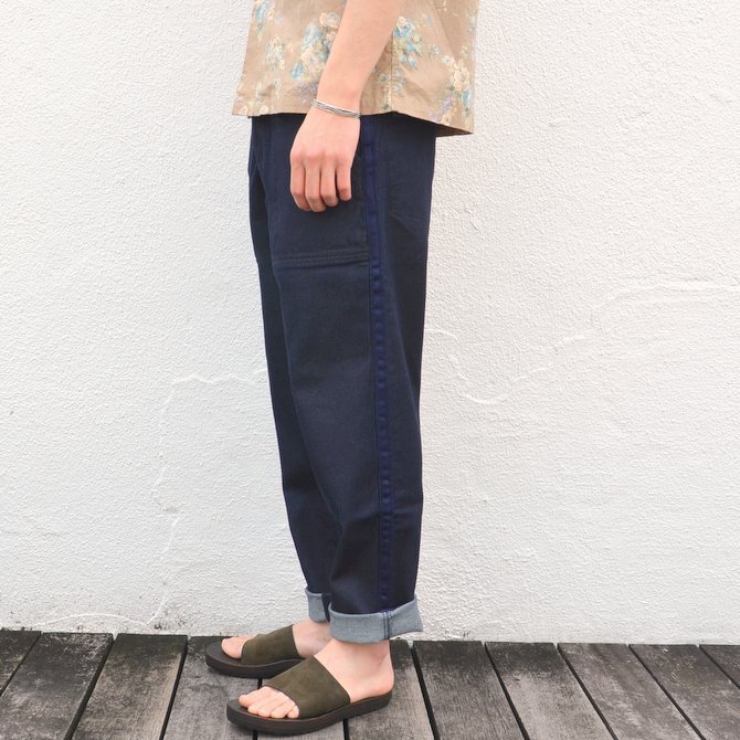 KENNETH FIELD (ケネスフィールド) CEREMONY TROUSER SUPIMA DENIM -INDIGO- #17SS-47(3)