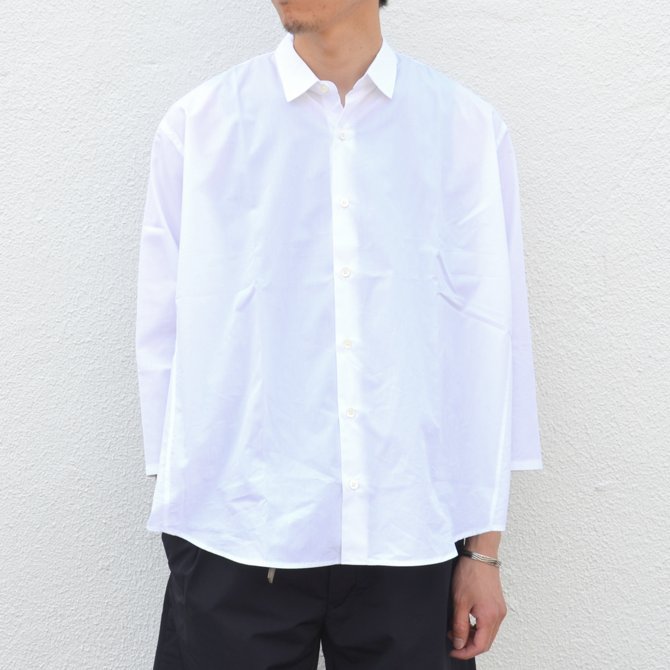 semoh(Z[)/ Wide Shirt -WHITE- #SA01-1-05(3)