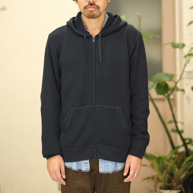 【30% OFF SALE】BROWN by 2-tacs (ブラウンバイツータックス) HOODIE -NAVY- #B18-KN005(3)