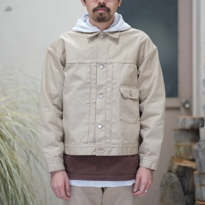 【30% off SALE】【2018 SS】7 × 7 / seven by seven ( セブン バイ セブン ) 1ST KATSURAGI JACKET -BEIGE- #SBSS18KJK(3)