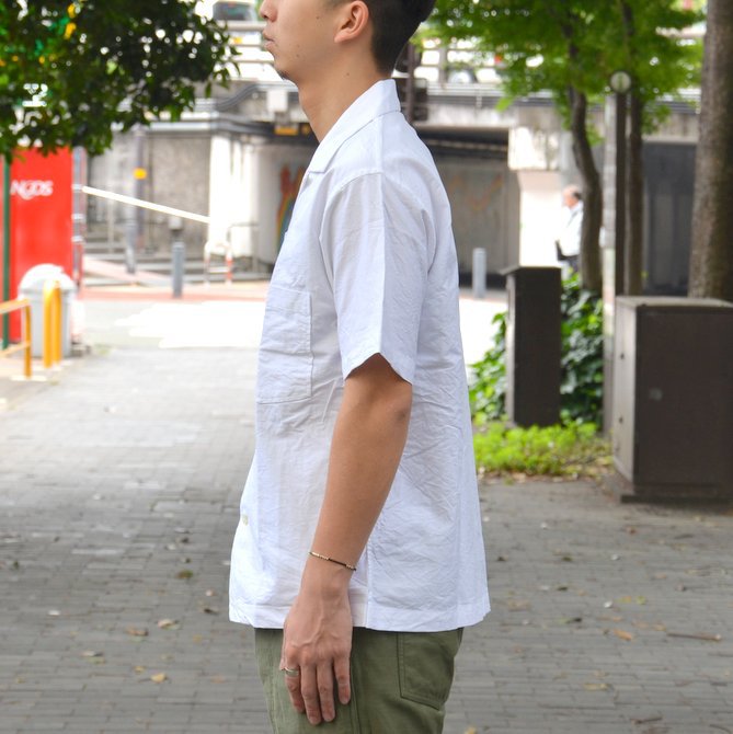 【40% OFF SALE】ohh!nisica(オオニシカ)/ オープンカラーシャツ -WHITE- #ONI-074(3)