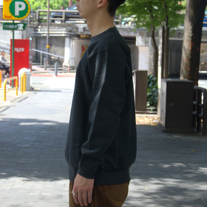 【2018 AW】AURALEE(オーラリー)/ SUPER MIKKED SWEAT P/O -BLACK- #A8AP01SM(3)