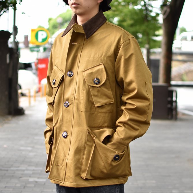 【30% OFF SALE】 MONITALY(モニタリー)/ MILITARY HALF COAT TYPE-B -VANCLOTH SATEEN KHAKI- #M24003(3)