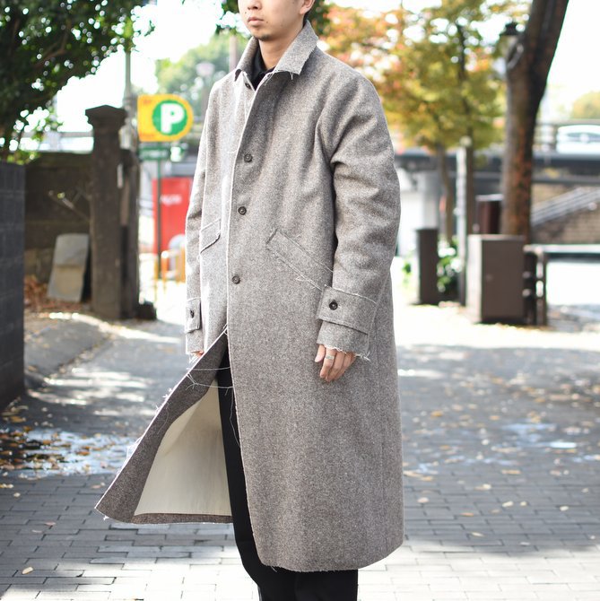 【2018 AW】 CAMIEL FORTGENS(カミエル フォートゲンス)/ COAT -HERINGBONE- #CAMIEL-06.09.02(3)