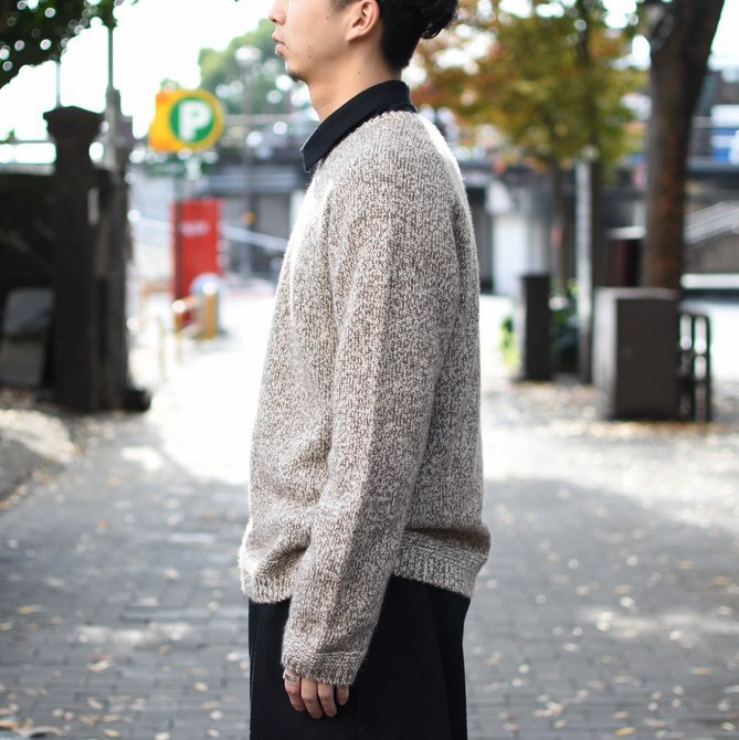 【2018 AW】 too good(トゥーグッド) / THE EXPLORER JUMPER CASHMERE KNIT -SAND- #61101210(3)