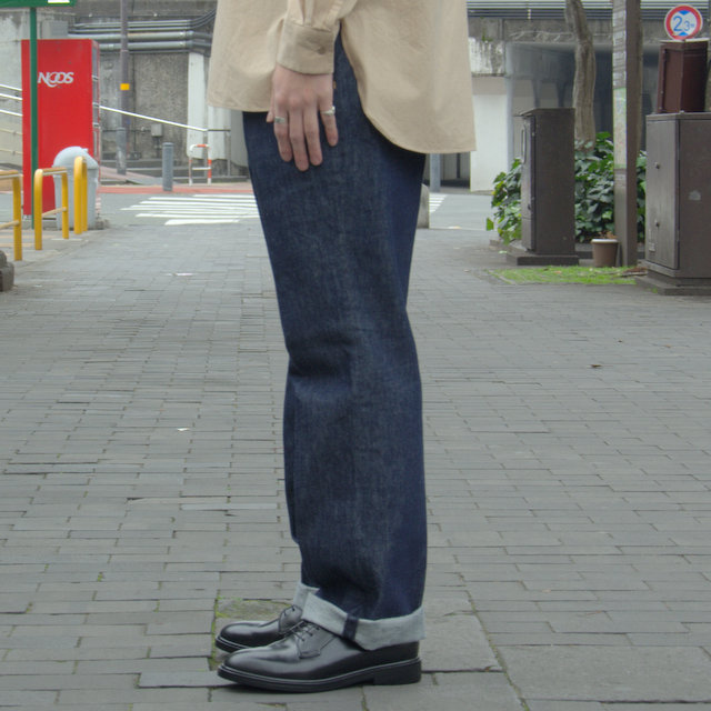 【20 SS】 AURALEE(オーラリー)/ HARD TWIST DENIM 5P PANTS-INDIGO #A9SP01DM(3)