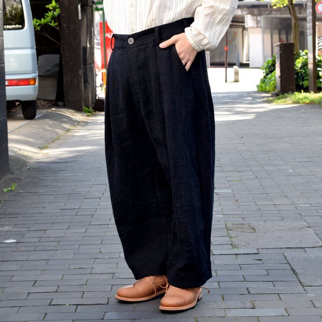【2019 SS】 too good(トゥーグッド) / THE TINKER TROUSER DOUBLE CLOTH KINEN -FLINT- #62034990-19ss(3)