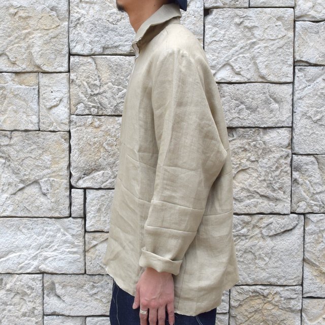 【30% off sale 】 CAMIEL FORTGENS(カミエル フォートゲンス)/POLO TRACK SHIRT -SAND-(3)
