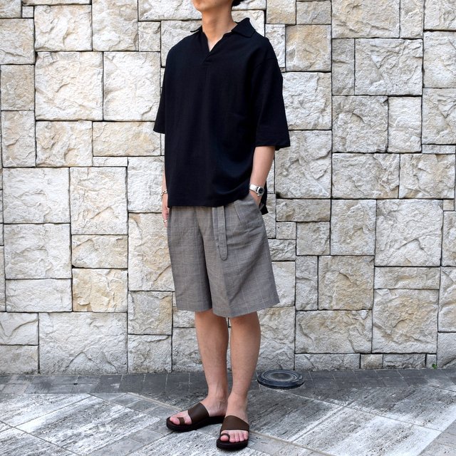 【30% off sale 】KAPTAIN SUNSHINE (キャプテンサンシャイン)/ Riviera Gurkha Shorts -GREN PLAID- #KS9SPT04(3)