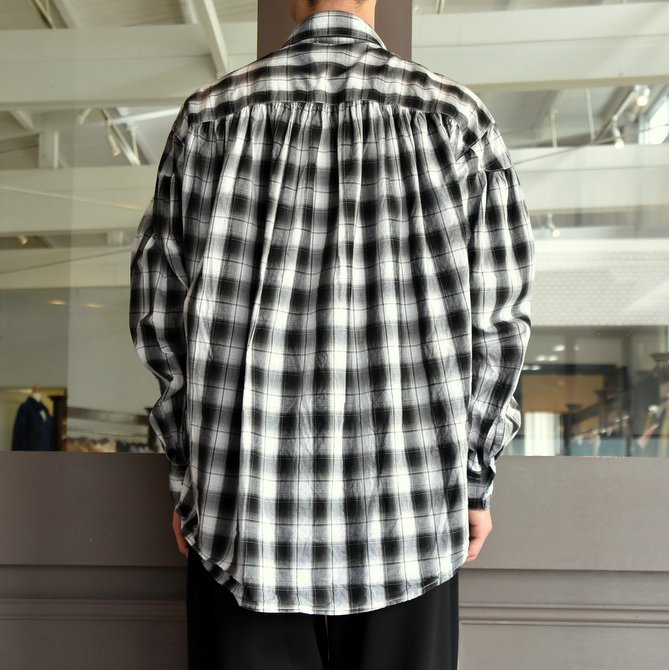 【2019 AW】AiE(エーアイイー) PAINTER SHIRT-SHADOW PLAID- FK467(3)