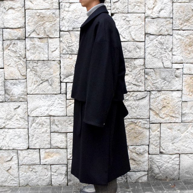 YOKE(ヨーク)/3WAY BAL COLLAR SHARE COAT -DARK NAVY- #YK19AW0049C(3)