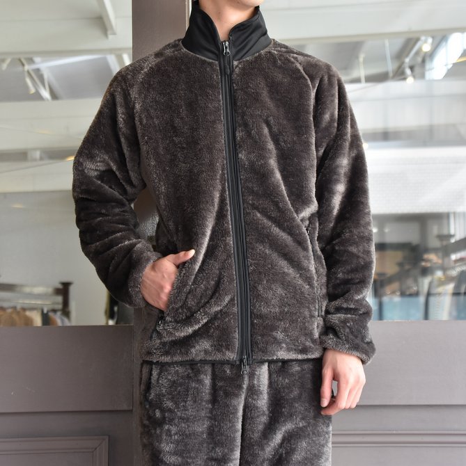 NEEDLES(ニードルス) PIPING JACKET-MICRO FLEECE-2COLOR/GRAY/BLACK #FK261(3)