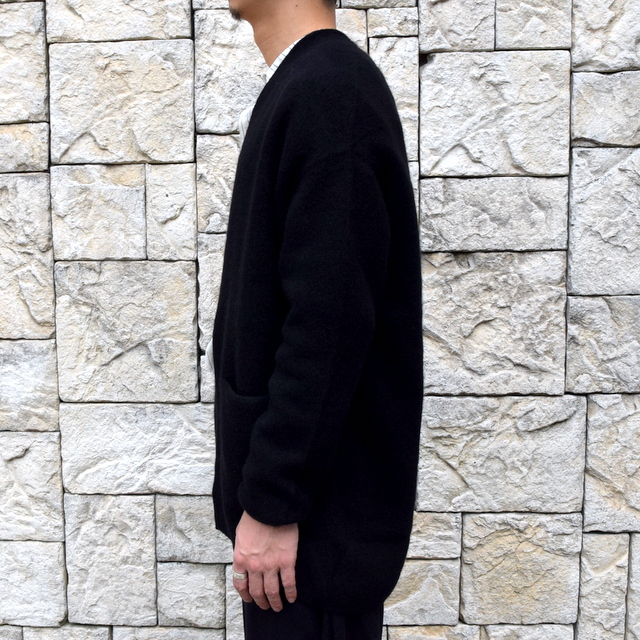 【2019 AW】 too good(トゥーグッド) / THE POET CARDIGAN CASHMERE WOOL KNIT-FLINT- #61101210(3)