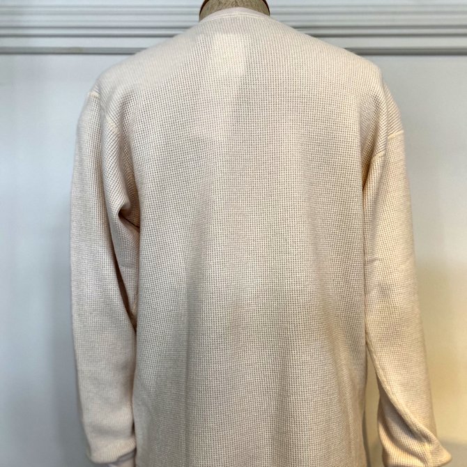 【2019 AW】COMOLI (コモリ) C/W 長袖ワッフルクルー/Q03-05007(3)