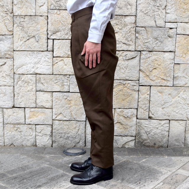 【2020 SS】NEAT(ニート)/ HOPSACK ''TAPERED'' -KHAKI- #20-01HST-KH(3)