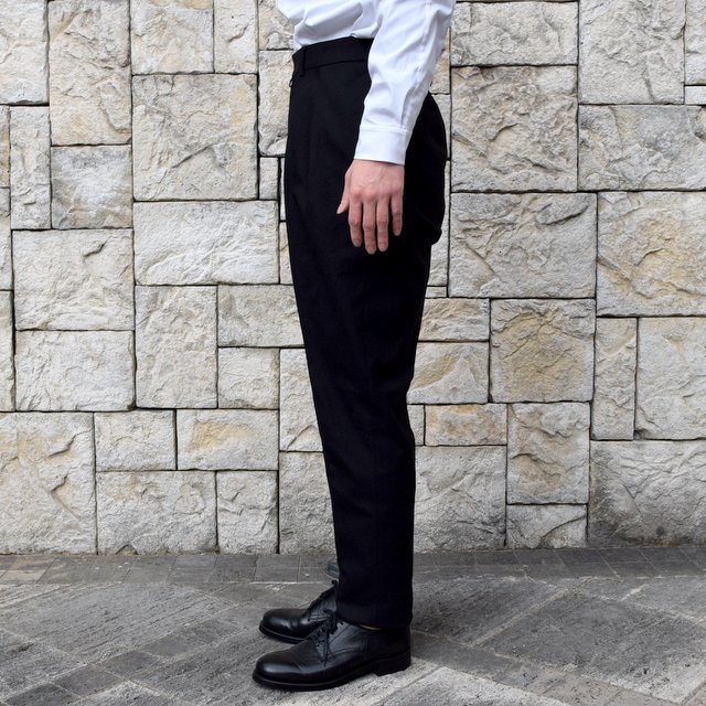 【2020 SS】NEAT(ニート)/ HOPSACK ''TAPERED'' -BLACK- #20-01HST-BK(3)