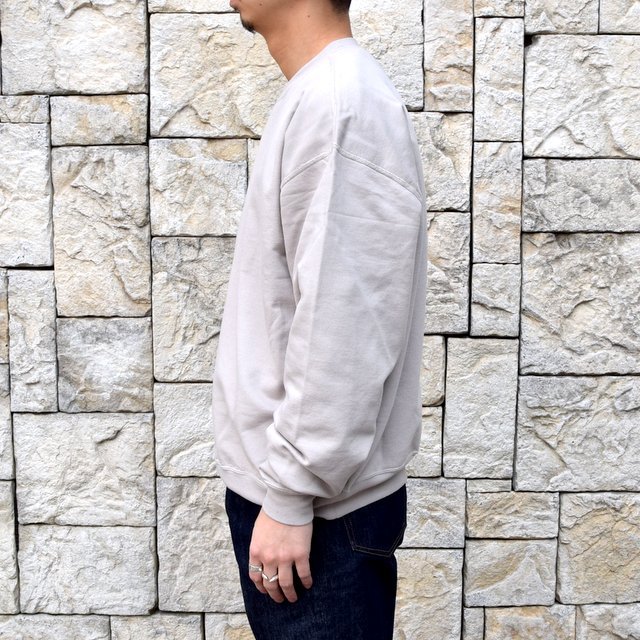 【2020 SS】AURALEE(オーラリー)/ SUPER SOFT SWEAT BIG P/O -GRAY- #A20SP02GU(3)