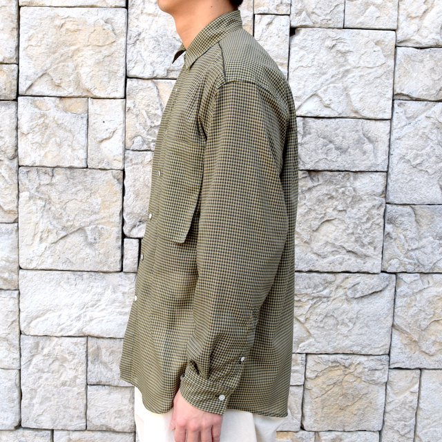 【2020 SS】YOKE(ヨーク)/ OVERSIED CHECK SHIRTS -YELLOW- #YK20SS0088SH(3)
