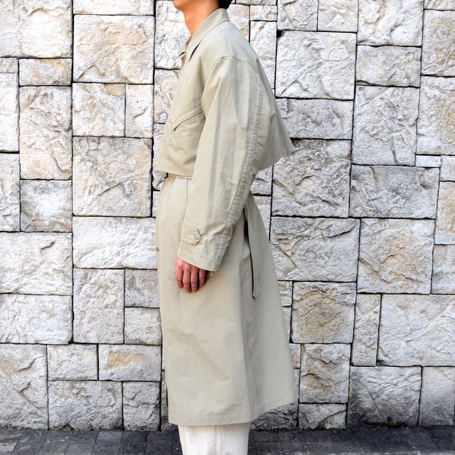 【2020 SS】YOKE(ヨーク)/ DETACHABLE DUSTER COAT -BEIGE- #YK20SS0090C(3)