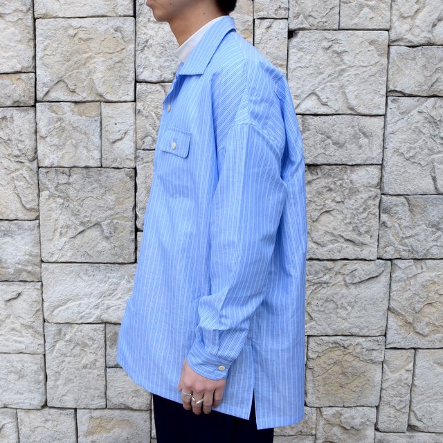 【30% off sale】【2020】MAATEE&SONS(マーティーアンドサンズ)/ ''DAVID&JOHN ANERSON'' OPEN COLLAR SHIRT -2色展開- #MT0103-0607A(3)
