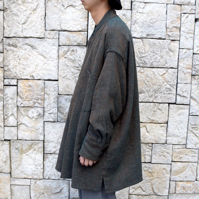 【2020 SS】HOMELESS TAILOR(ホームレステイラー)/ STAND COLLAR SHIRT -2色展開- #HTKS-003(3)