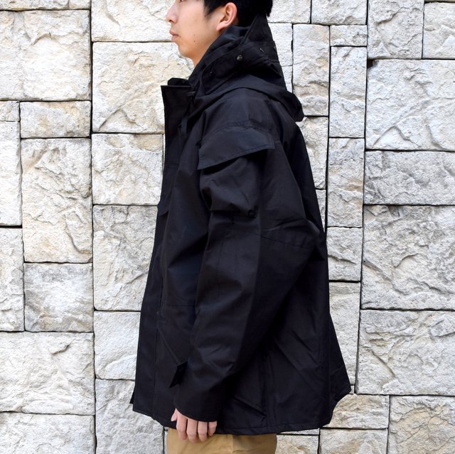 SWEDISH ARMY ''GORETEX JACKET'' DEAD STOCK -BLACK- #MILITARY232(3)