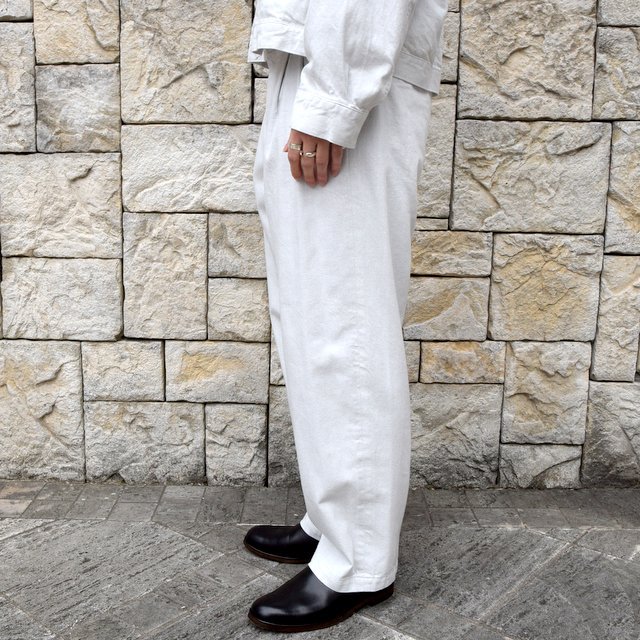 【2020 SS】YOKE(ヨーク)/ 2TUCK WIDE TROUSERS -2色展開- #YK20SS0105P(3)