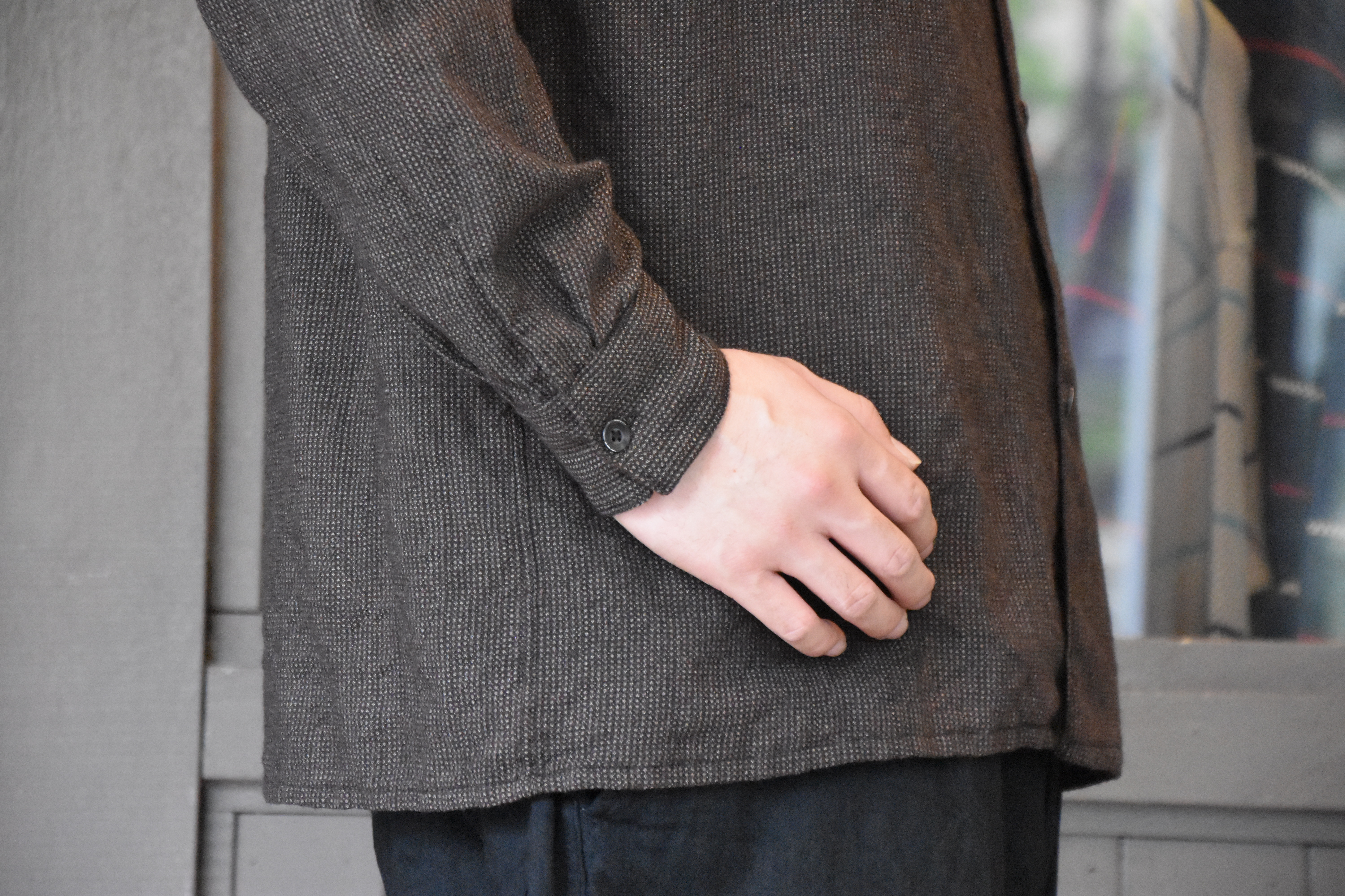【2020 SS】COMOLI (コモリ) ウールシャツ#R01-02014(3)