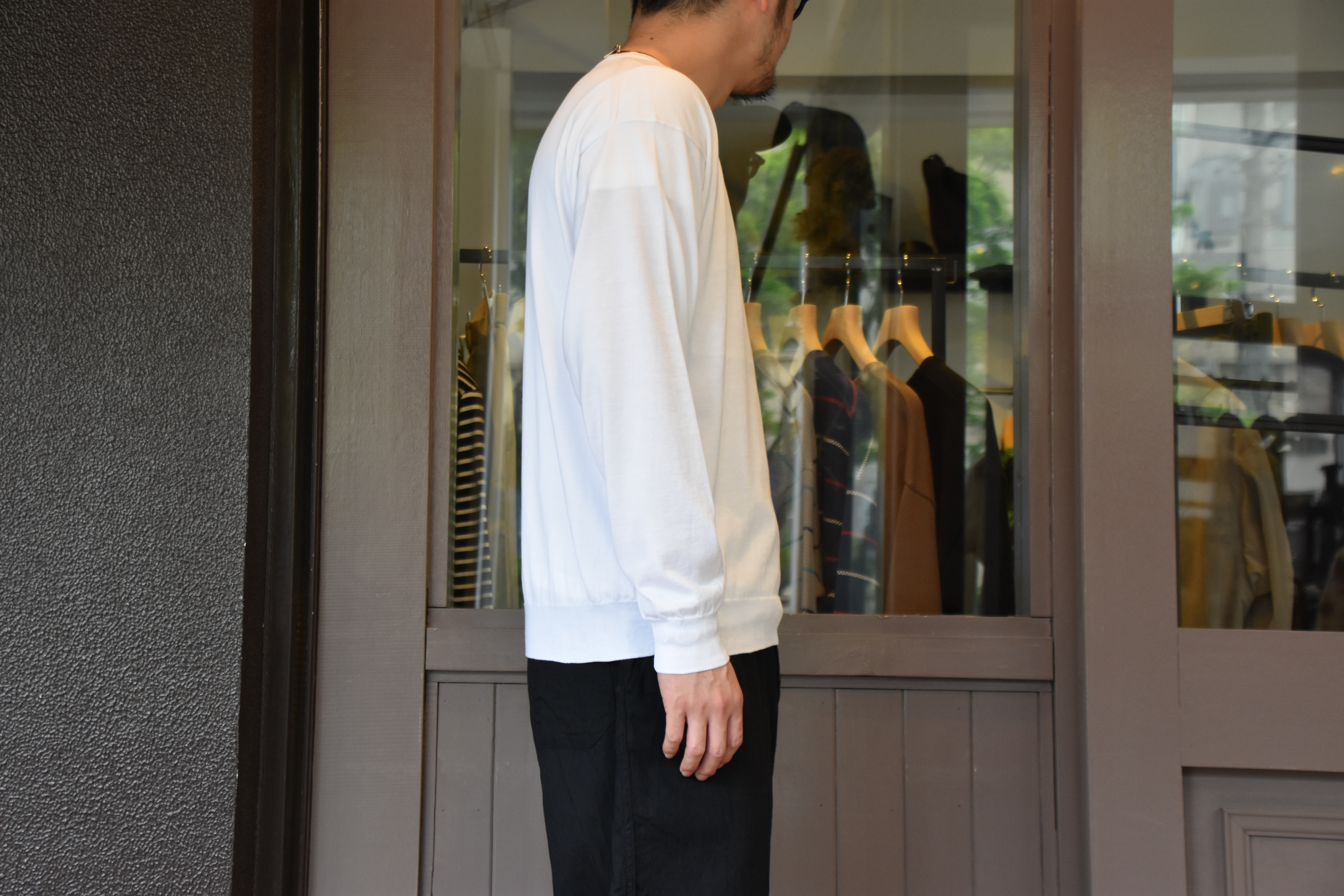 【2020 SS】COMOLI (コモリ) コットンクルーネックニット#R01-06001(3)