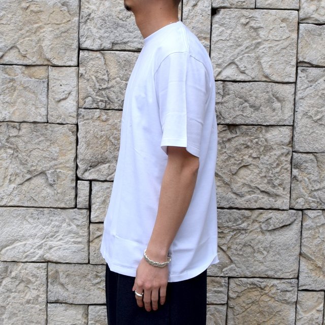 【2020 SS】AURALEE(オーラリー)/ LUSTER PLAITING TEE -WHITE- #A20ST02GT(3)