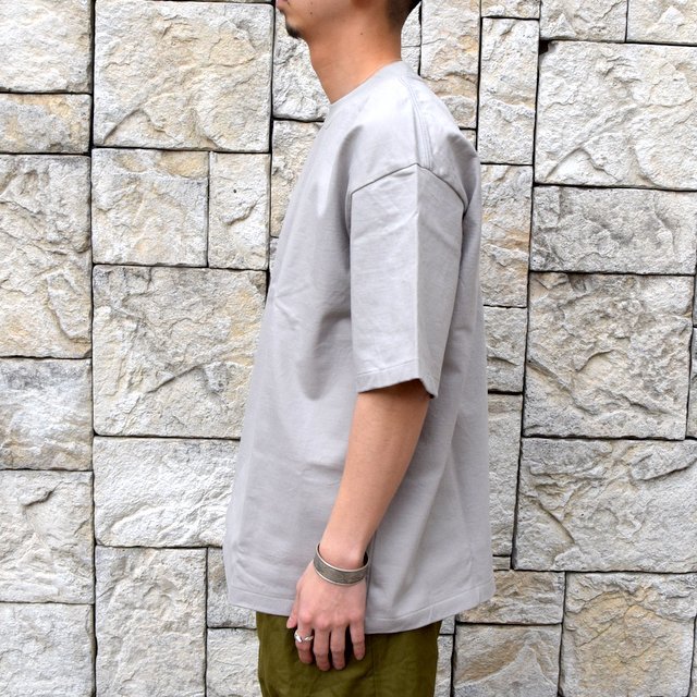 【2020 SS】AURALEE(オーラリー)/ STAND UP TEE -PALE GRAY- #A20ST01SU(3)