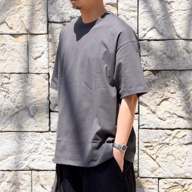 【2020 SS】Graphpaper (グラフペーパー)/ Jersey S/S Tee -GRAY- #GM201-70148B(3)