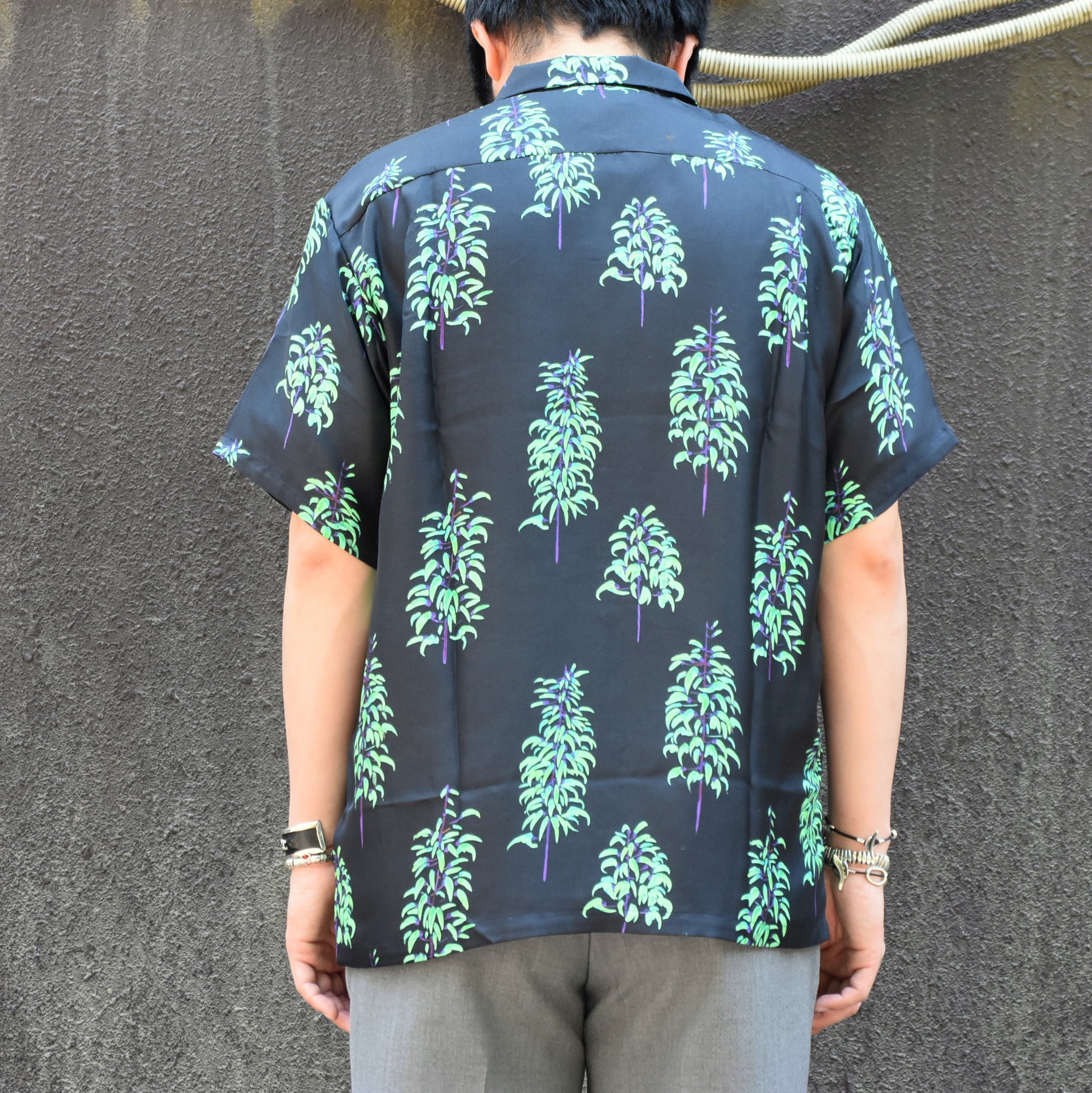 【2020 SS】”WANG CHOMPHU(ワン チョムプー) SILK S/S SHIRT