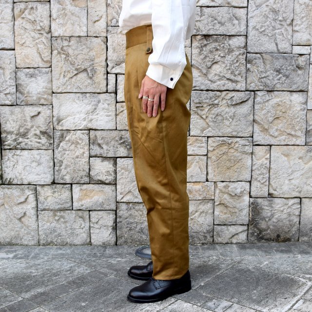 【2020】NEAT(ニート)/ TURPAN SATIN ''BELTLESS'' -TAUPE- #20-02TSB(3)