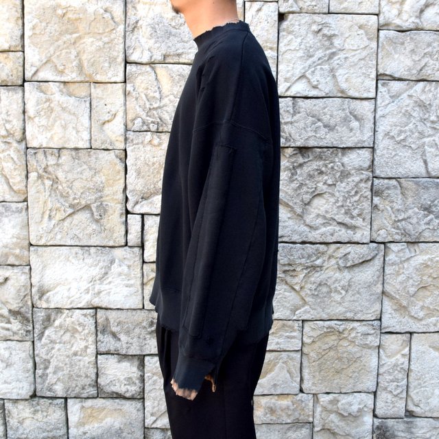 stein(シュタイン)/ OVERSIZED REBUILD SWEAT LS -BLACK- #ST189(3)