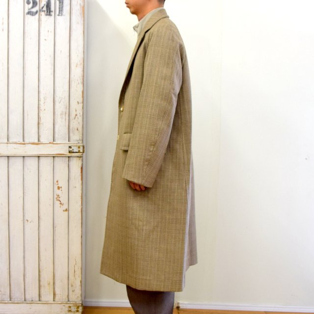 AURALEE(オーラリー)/ BLUEFACED WOOL DOUBLE CLOTH CHESTERFIELD COAT -MIX BEIGE- #A20AC01BN(3)